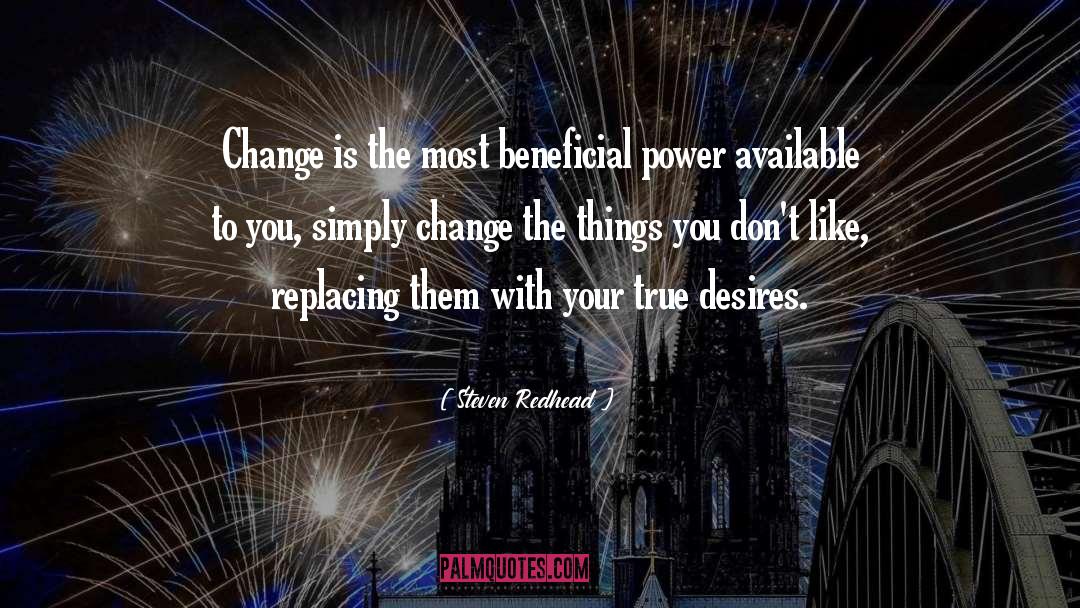 Change Maker quotes by Steven Redhead