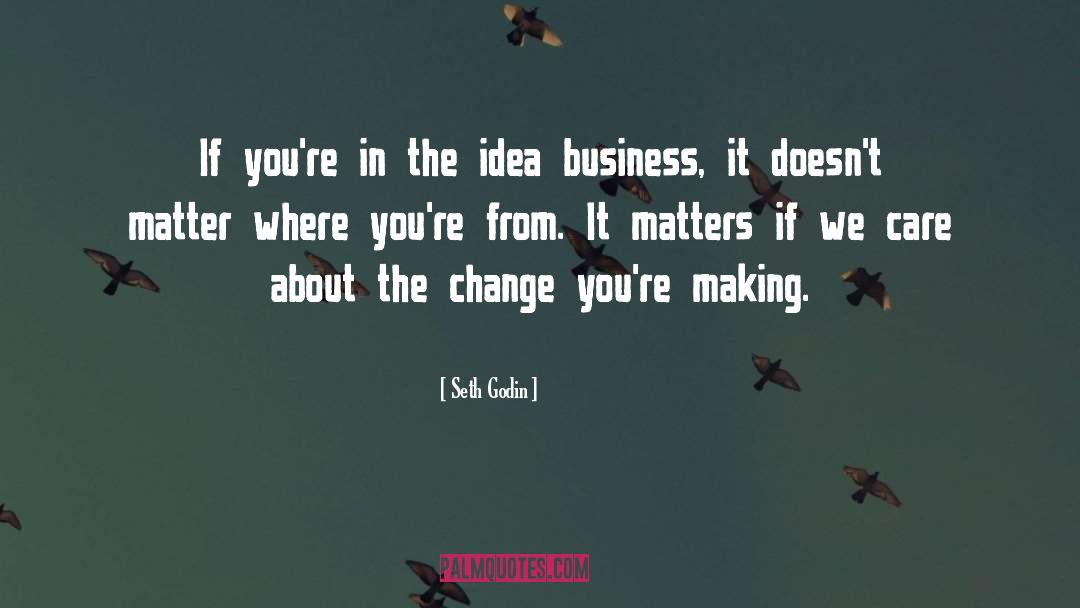 Change Mankind quotes by Seth Godin