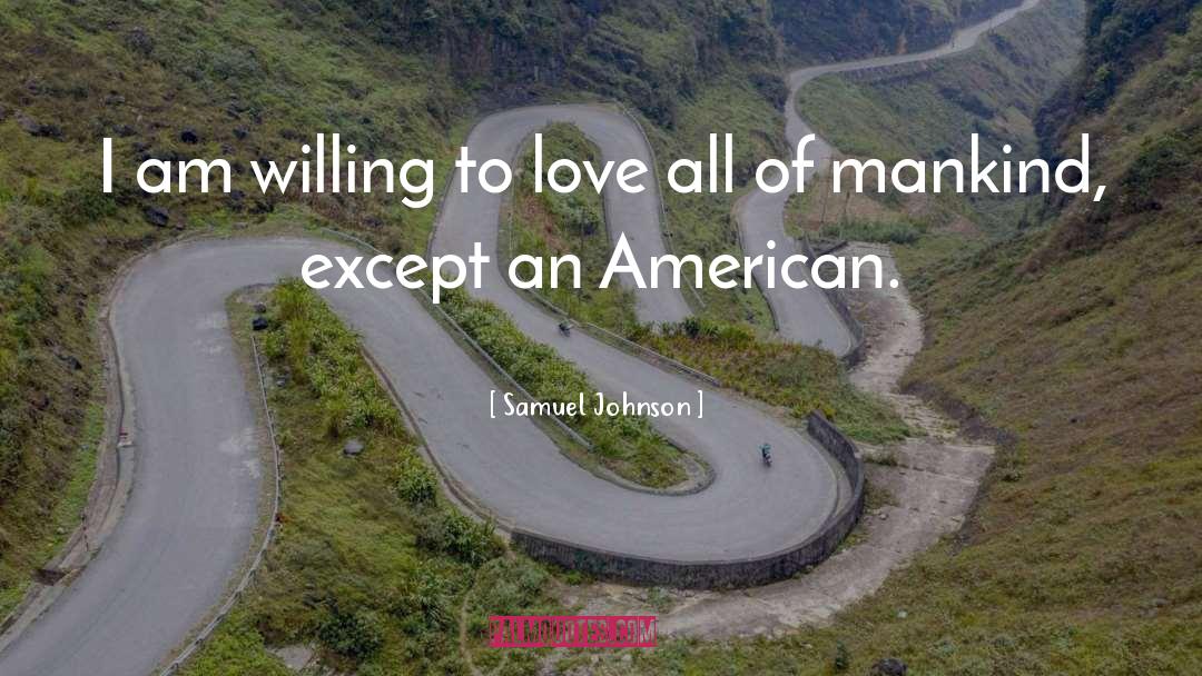 Change Mankind quotes by Samuel Johnson