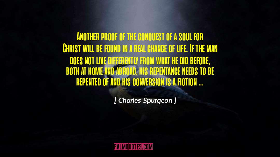 Change Of Life quotes by Charles Spurgeon