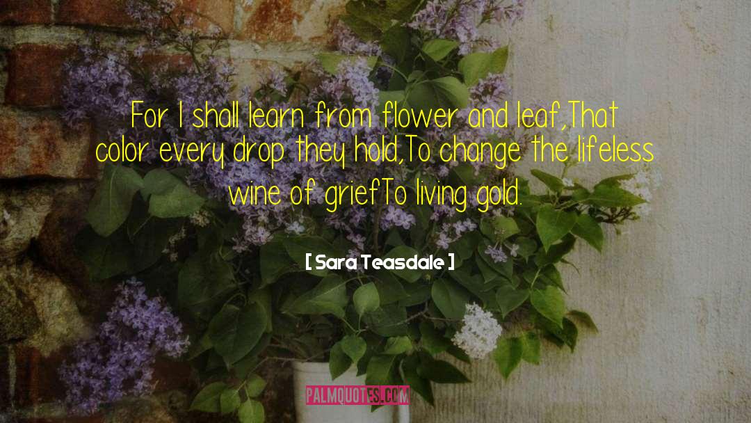 Change Of Scene quotes by Sara Teasdale