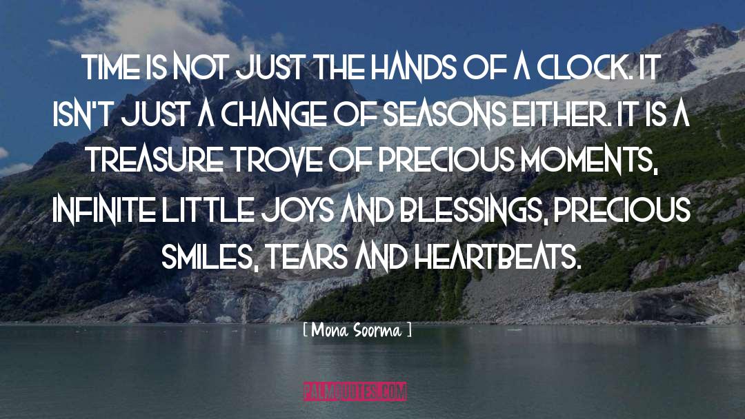 Change Of Seasons quotes by Mona Soorma