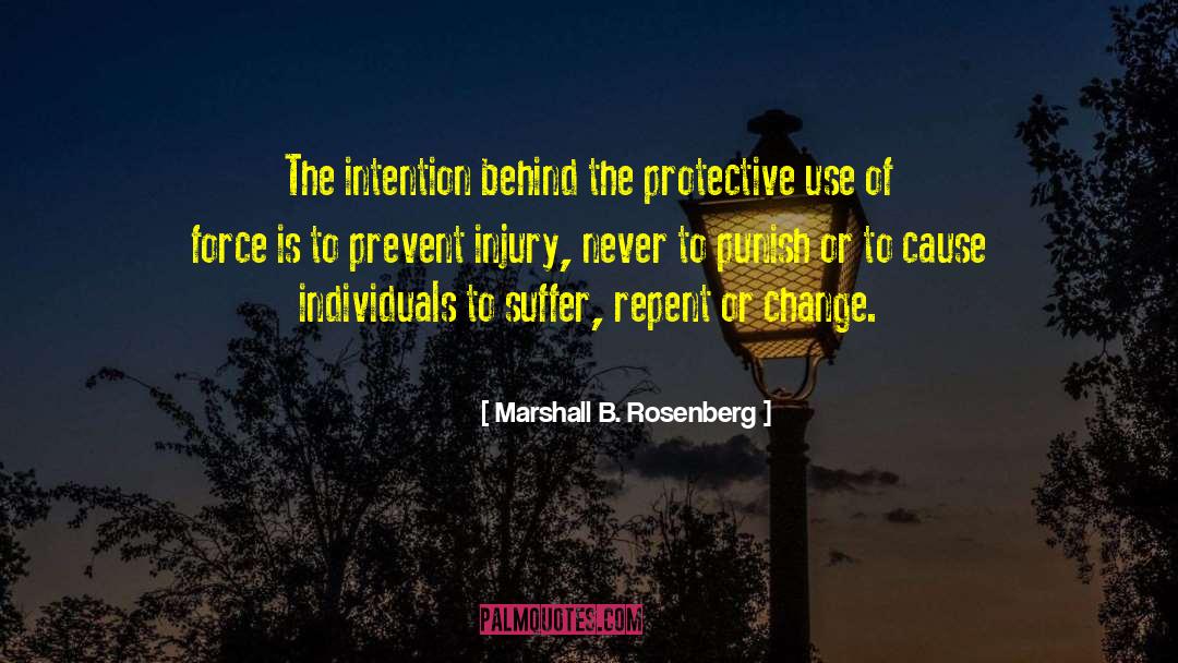 Change Protective Services quotes by Marshall B. Rosenberg