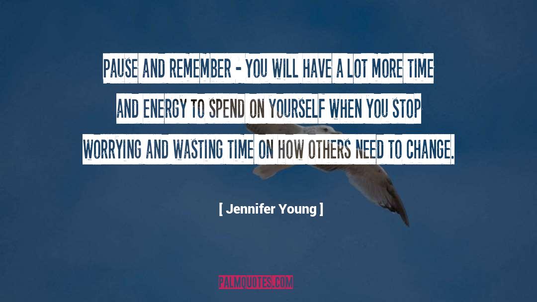 Change Recovery quotes by Jennifer Young