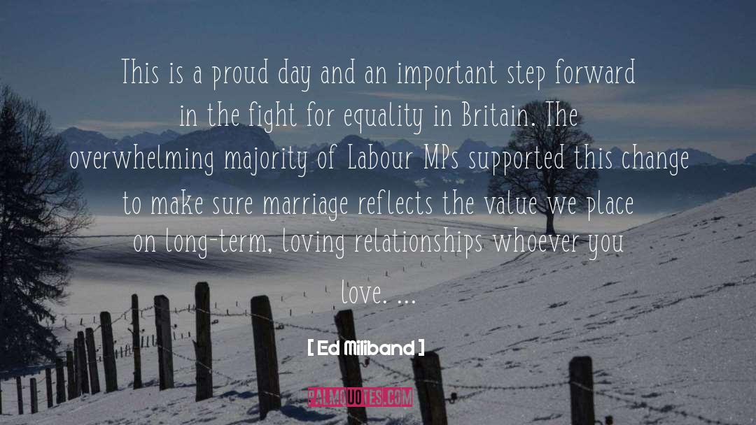 Change To quotes by Ed Miliband