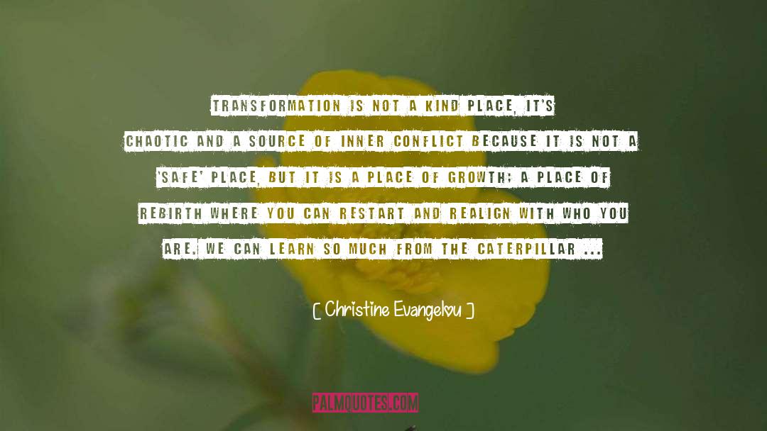 Change Transition quotes by Christine Evangelou