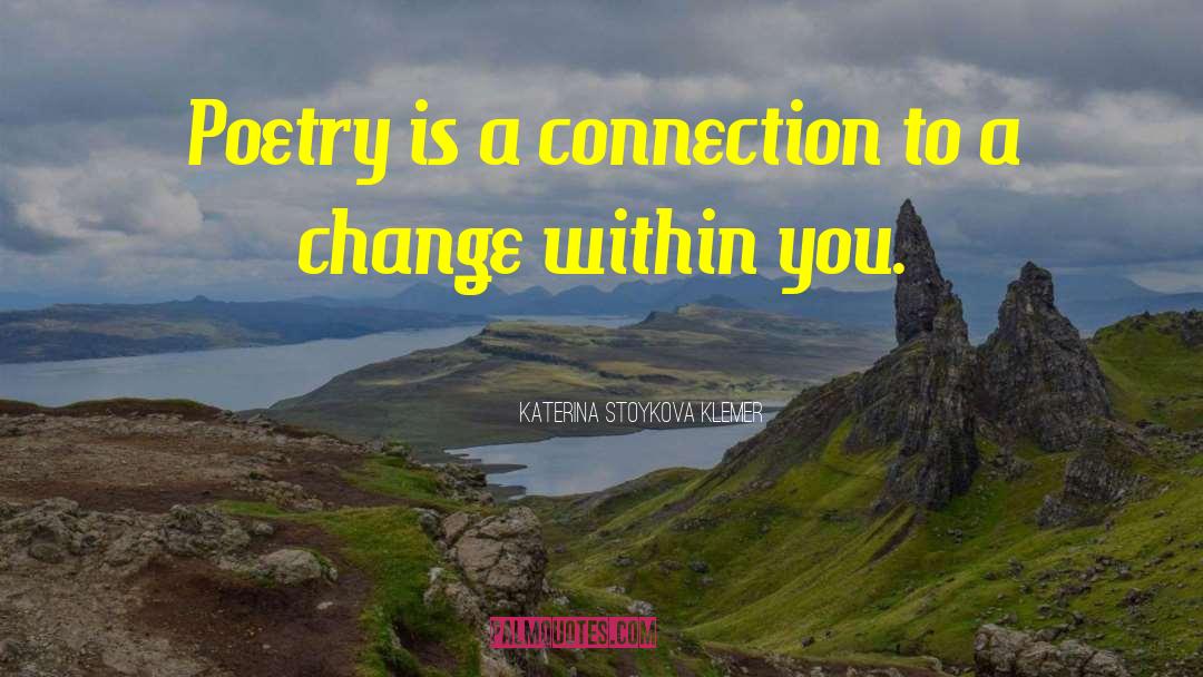 Change Within quotes by Katerina Stoykova Klemer