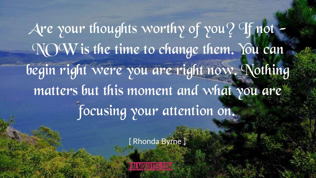 Change Your Attitude quotes by Rhonda Byrne