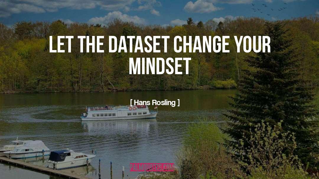 Change Your Mindset quotes by Hans Rosling