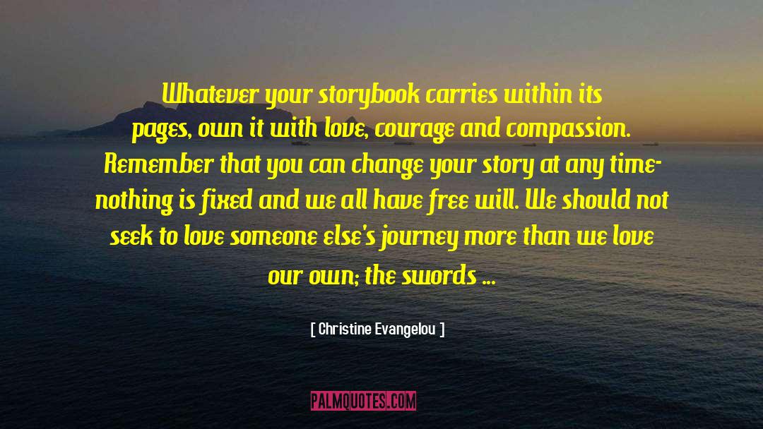 Change Your Story quotes by Christine Evangelou