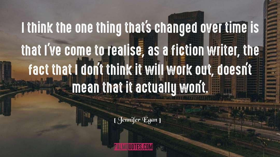 Changed quotes by Jennifer Egan