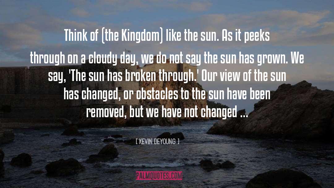 Changed quotes by Kevin DeYoung
