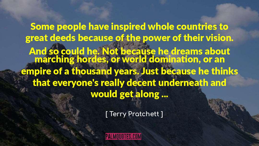 Changeling Dream quotes by Terry Pratchett