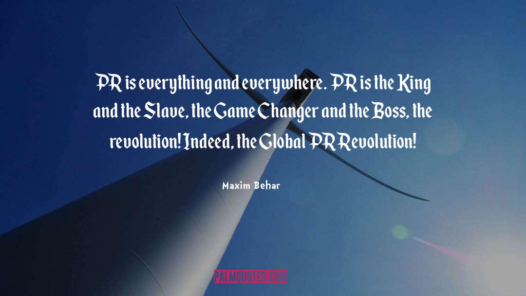 Changer quotes by Maxim Behar