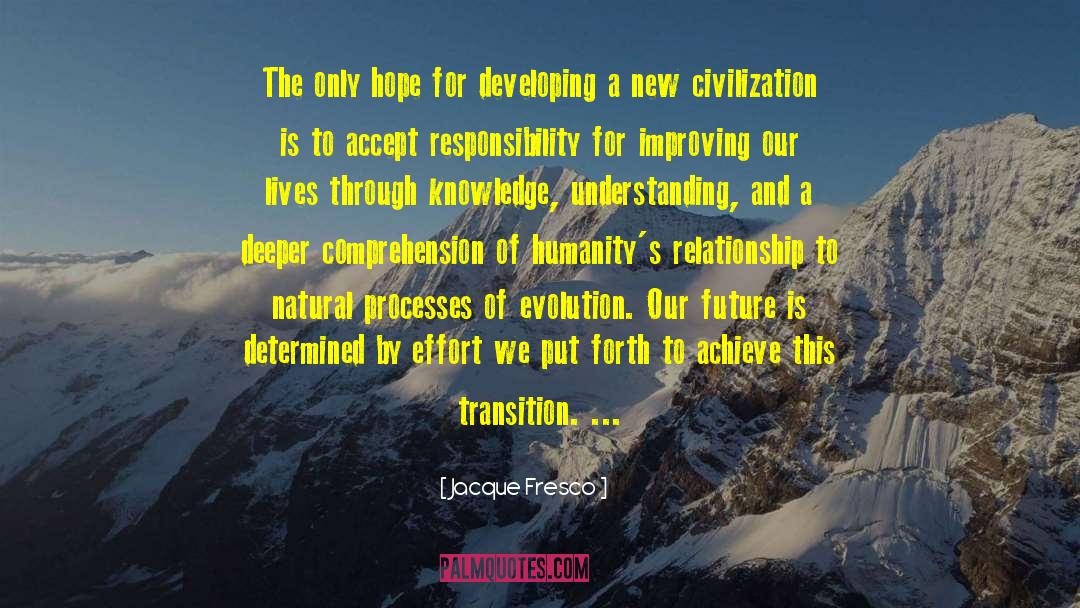 Changes For New Hope quotes by Jacque Fresco