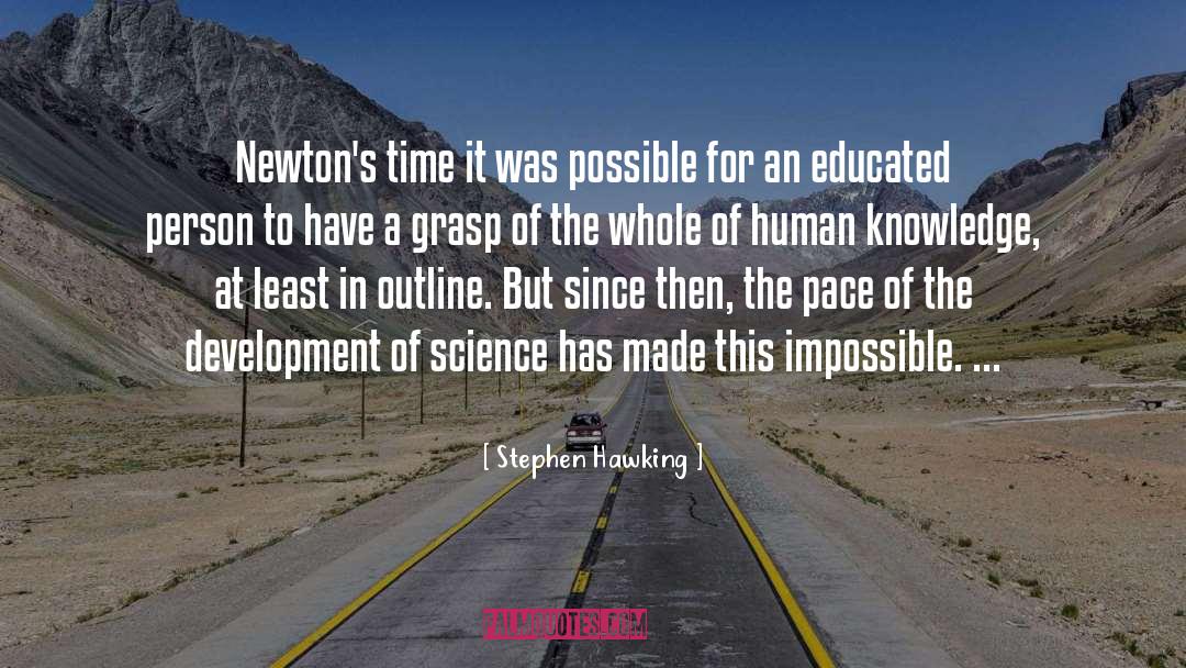 Changes In Time quotes by Stephen Hawking