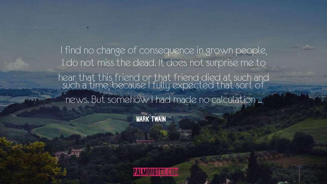 Changes quotes by Mark Twain