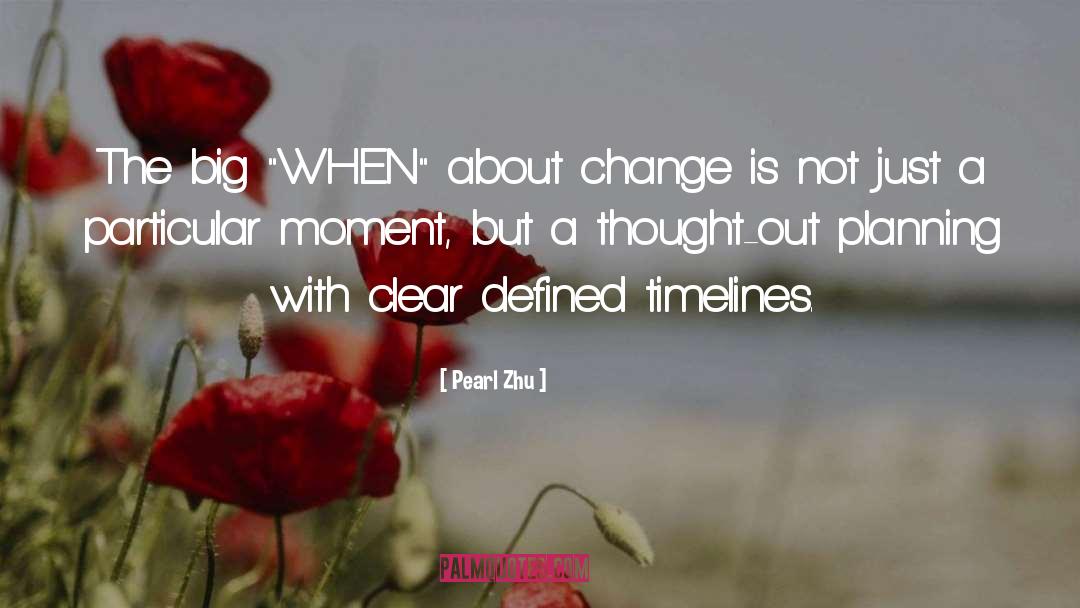 Changes quotes by Pearl Zhu