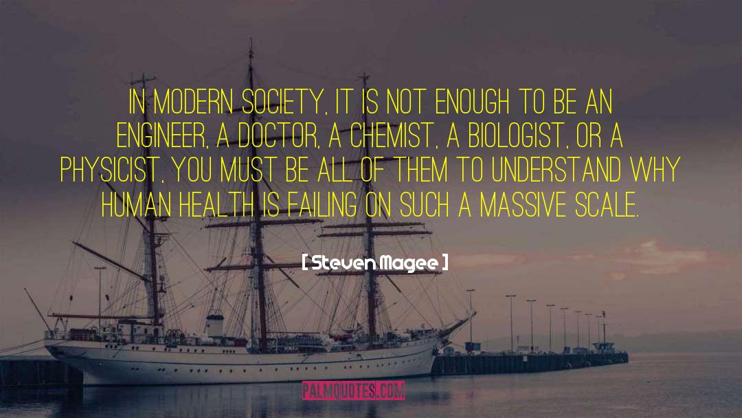 Changes To Society quotes by Steven Magee