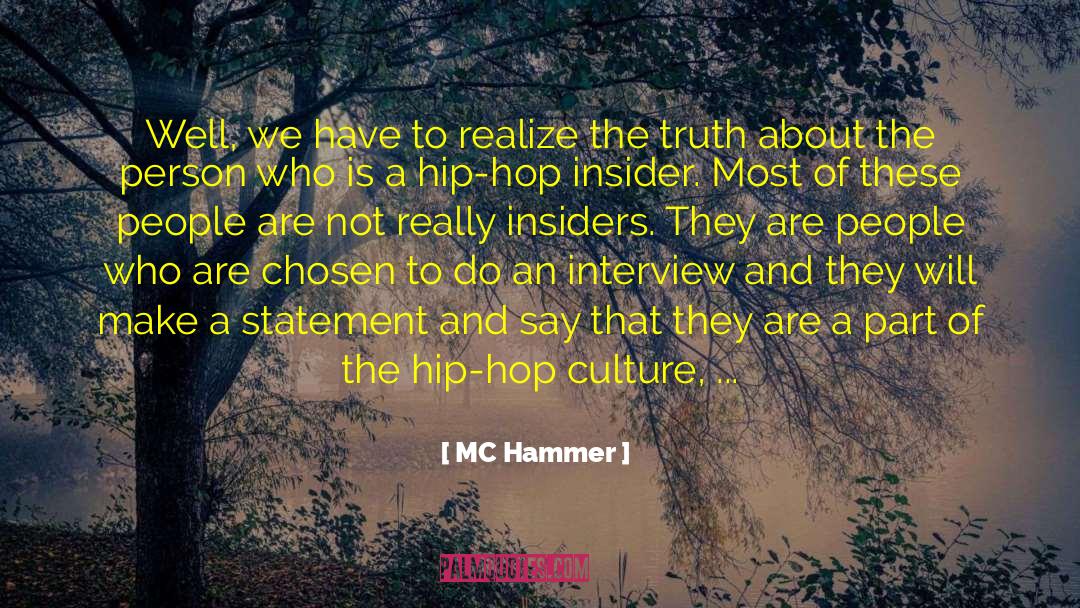 Changing Another Person quotes by MC Hammer