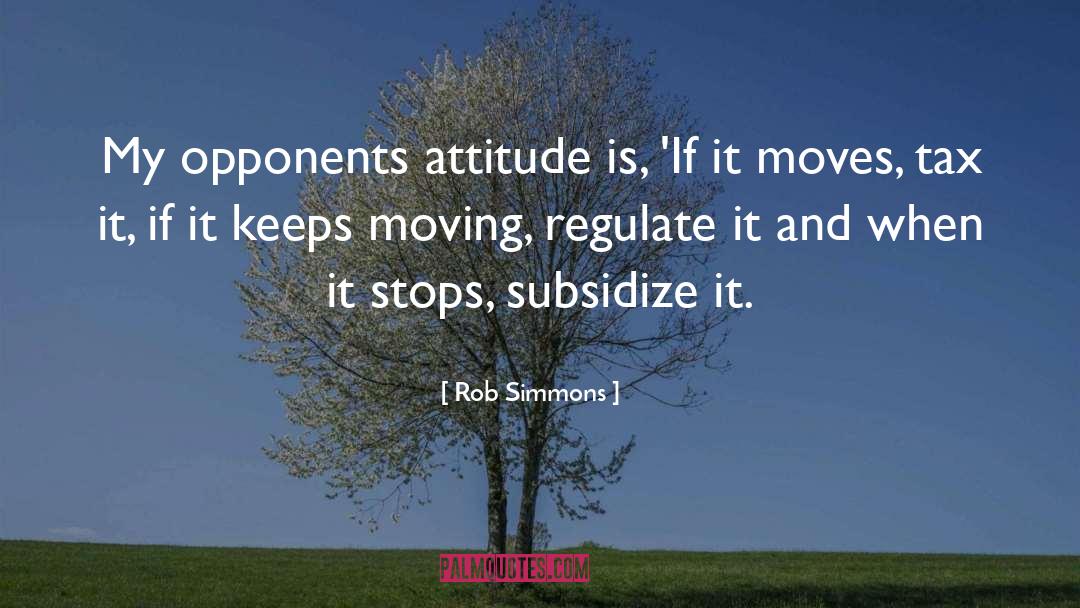 Changing Attitude quotes by Rob Simmons