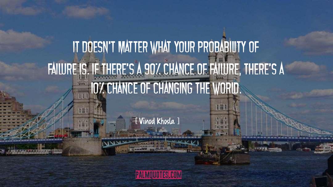 Changing Attitude quotes by Vinod Khosla