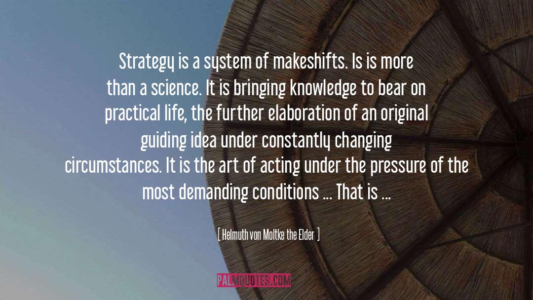 Changing Circumstances quotes by Helmuth Von Moltke The Elder