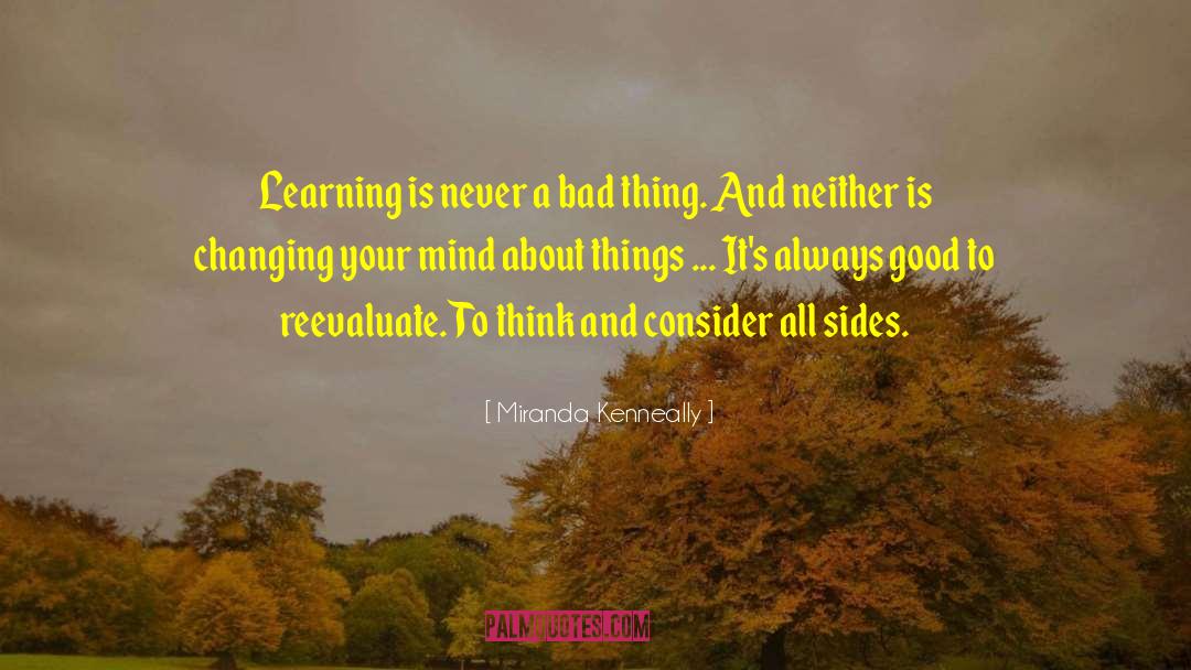 Changing Colors quotes by Miranda Kenneally