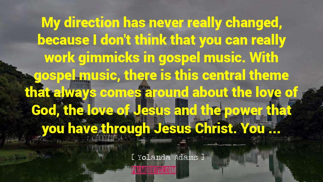 Changing Direction quotes by Yolanda Adams