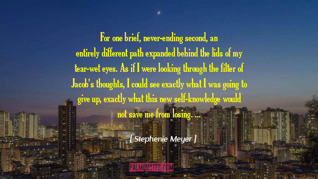 Changing Direction quotes by Stephenie Meyer