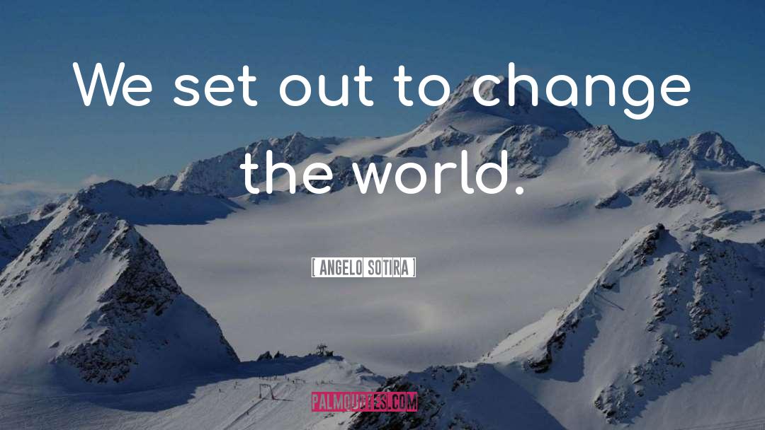 Changing Direction quotes by Angelo Sotira