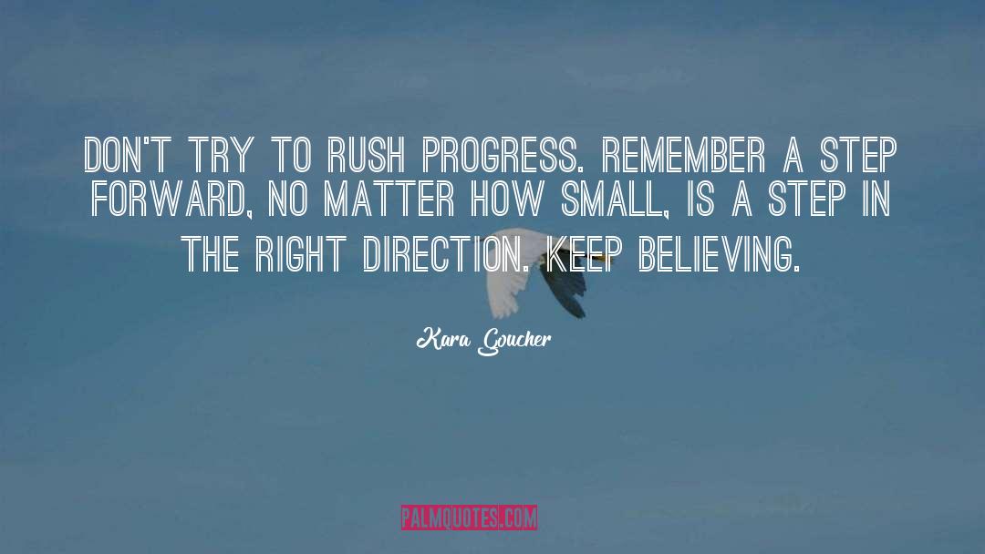 Changing Direction quotes by Kara Goucher