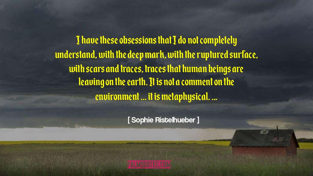 Changing Environment quotes by Sophie Ristelhueber