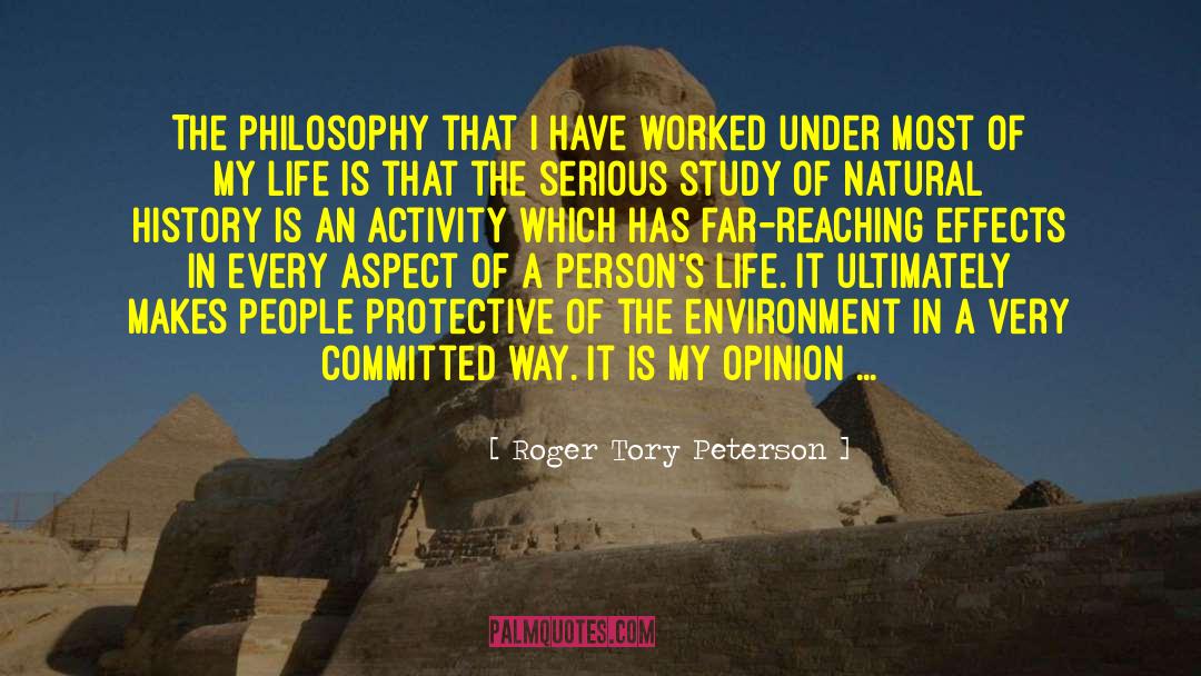 Changing Environment quotes by Roger Tory Peterson