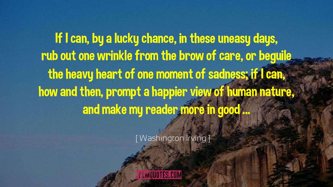 Changing My Life quotes by Washington Irving