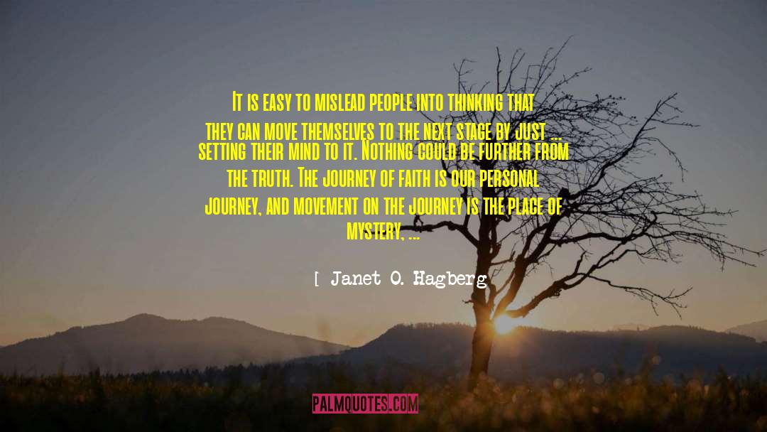 Changing Our Lives quotes by Janet O. Hagberg
