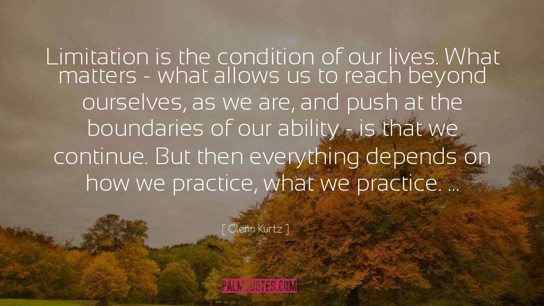 Changing Our Lives quotes by Glenn Kurtz