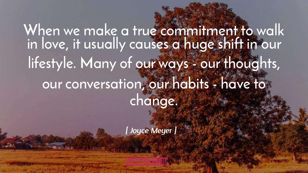 Changing Our Thoughts quotes by Joyce Meyer