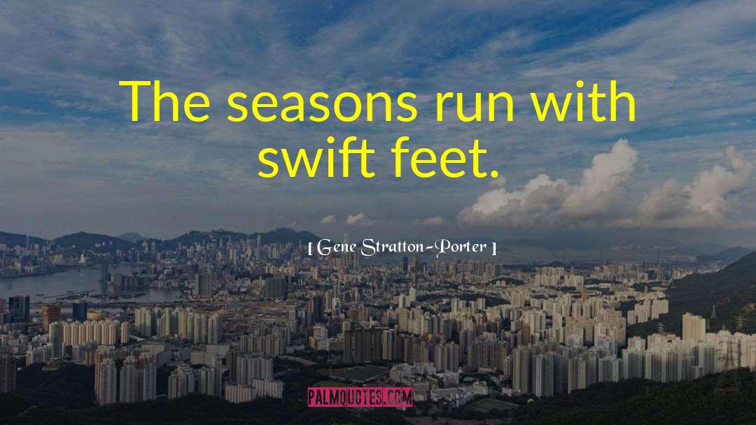 Changing Seasons quotes by Gene Stratton-Porter