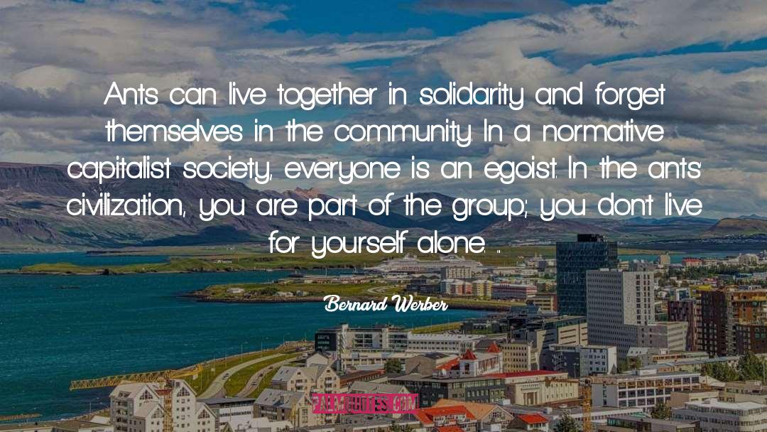 Changing The Community quotes by Bernard Werber