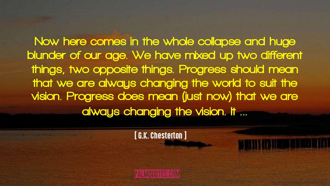 Changing The World quotes by G.K. Chesterton