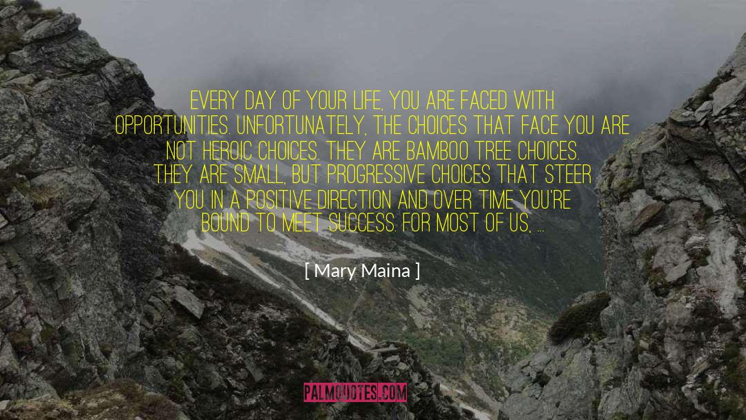 Changing Your Mindset quotes by Mary Maina
