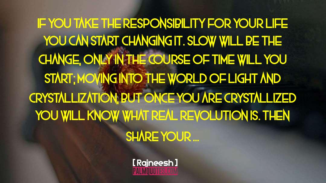Changing Your Perception quotes by Rajneesh