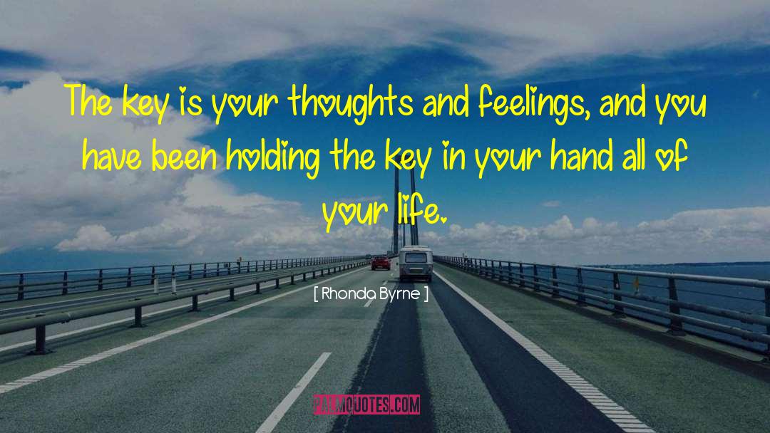 Changing Your Thoughts quotes by Rhonda Byrne