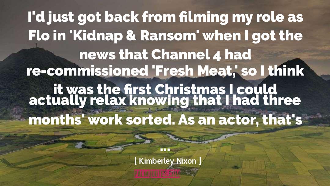 Channel 4 quotes by Kimberley Nixon