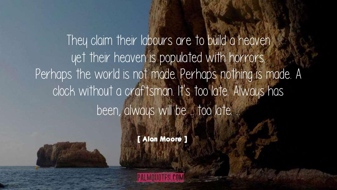 Channer Moore quotes by Alan Moore