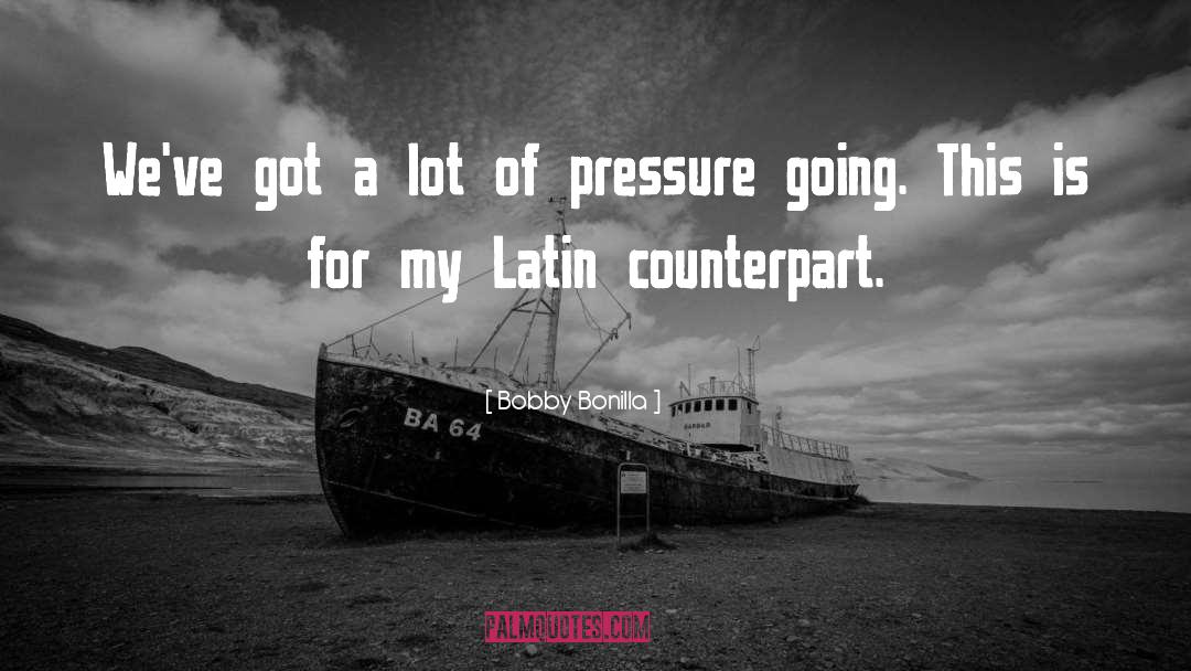 Chanos Latin quotes by Bobby Bonilla