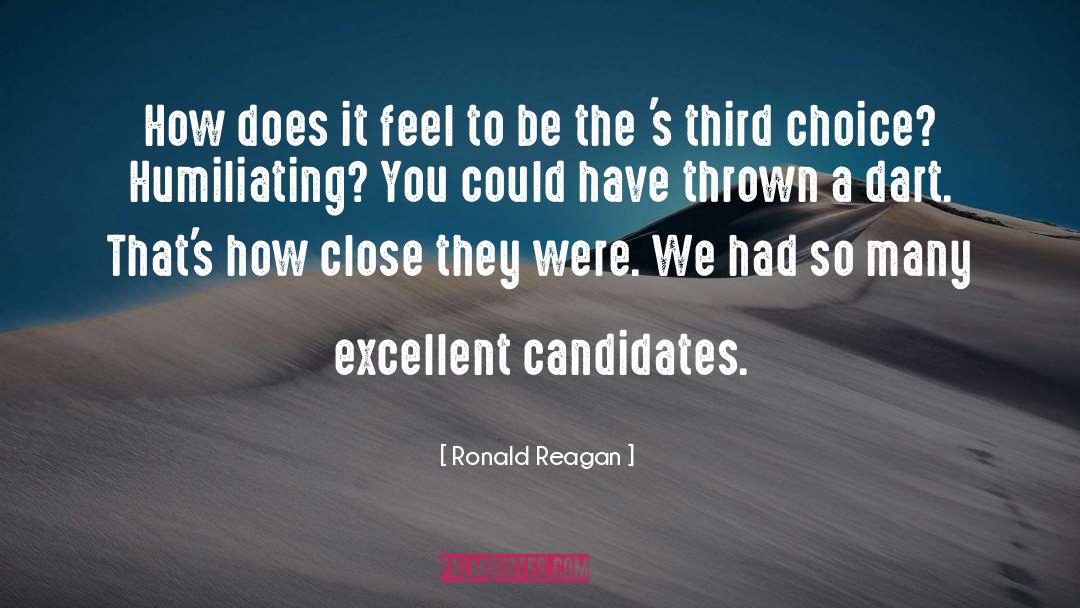 Chantel S Choice quotes by Ronald Reagan