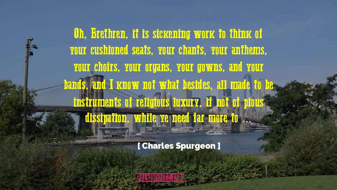 Chants quotes by Charles Spurgeon