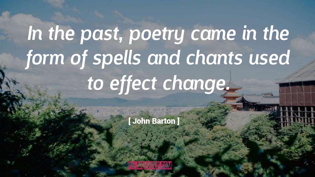 Chants quotes by John Barton